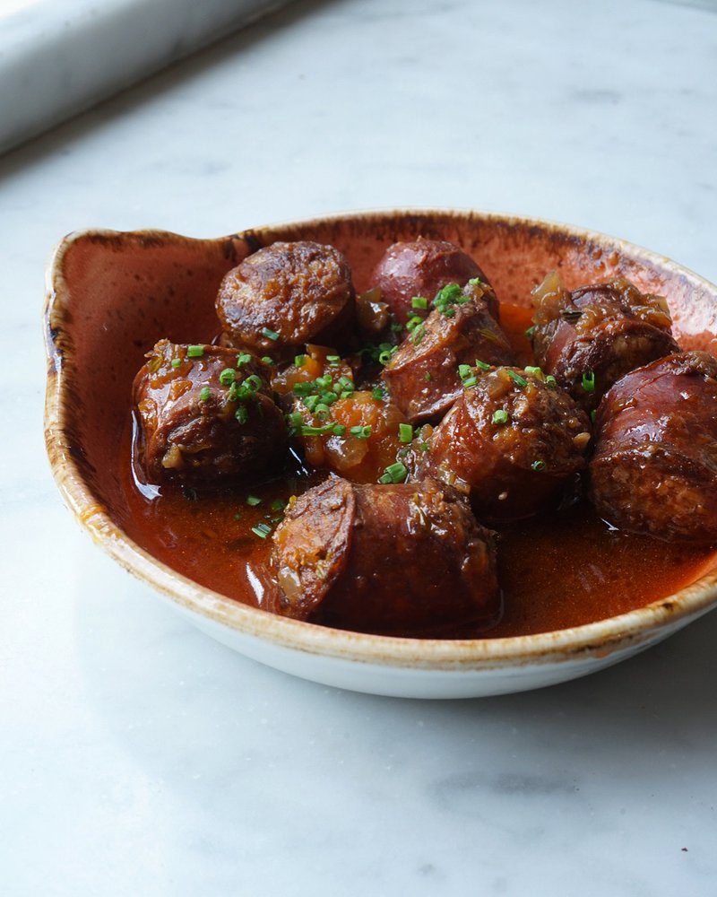 Chorizo Al Vino Tinto Recipe - Spanish Chorizo In Red Wine